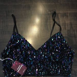 Sparkly Forever 21 Bralette